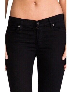 Citizens of Humanity Avedon Slick Skinny Leg Jeans Black